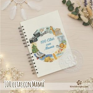 Pack 02 portadas libro cien citas con mama