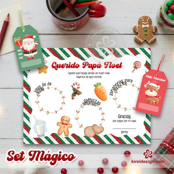 Set magico carta santa (3)