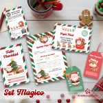 Set mágico carta papa noel