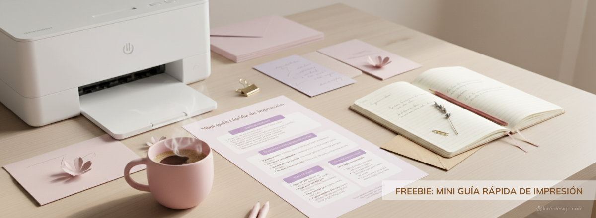freebie mini guia de impresion kireidesign