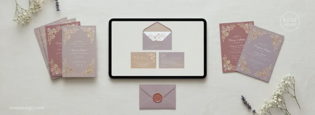 Imprimibles digitales vs. Papelería hecha