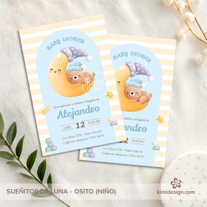 baby shower_sueñitos de luna_osito_nene_kireidesign