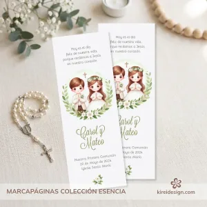 marcapagina comunion colección esencia