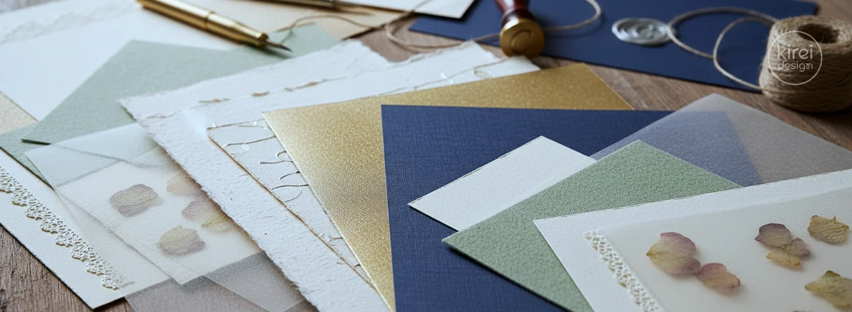 tipos de papeles para tarjetas