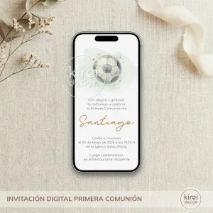 Invitacion digital comunion_ pequeños talentos_kireidesign