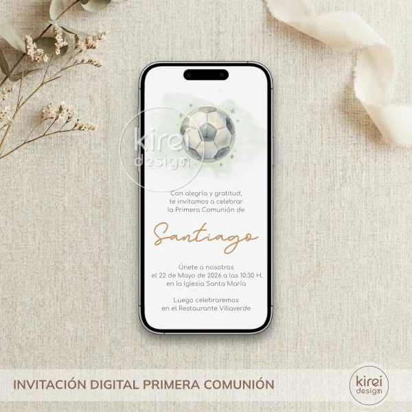 Invitacion digital comunion_ pequeños talentos_kireidesign Invitacion digital comunion_ pequeños talentos_kireidesign