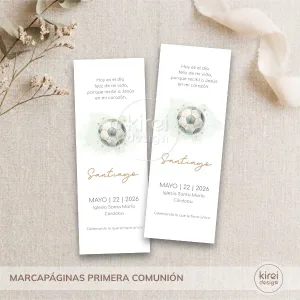 Marcapaginas comunion Coleccion pequeños talentos