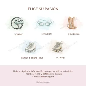 recordatprio de primera comunion personalizado con actividades a eleccion