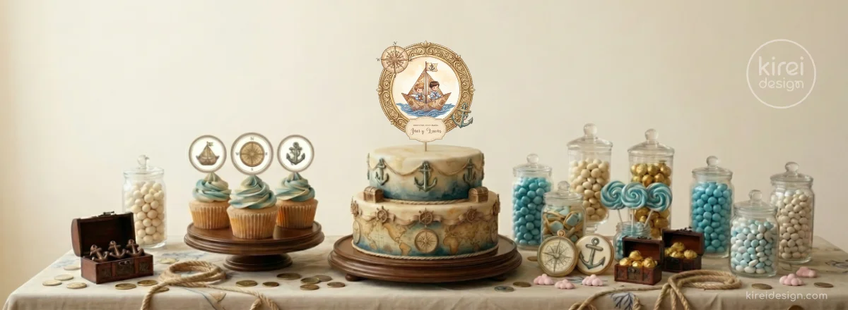 Candy bar caketopper primera comunion kireidesign