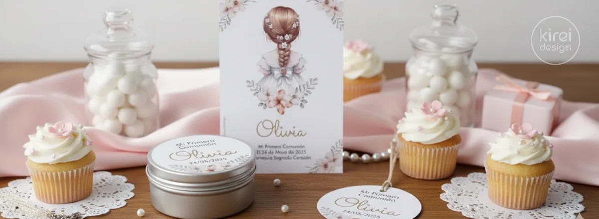 kit de decoracion primera comunion_candy bar_kireidesign
