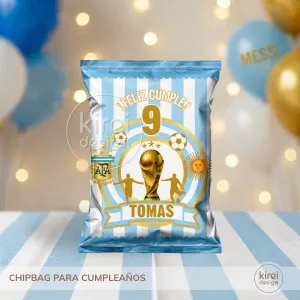 bolsita chip bag selección argentina