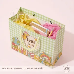 Bolsita de regalo para maestra_Kireidesign