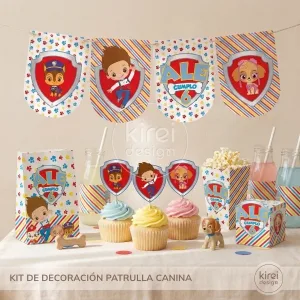kit de decoracion patrulla canina_kireidesign