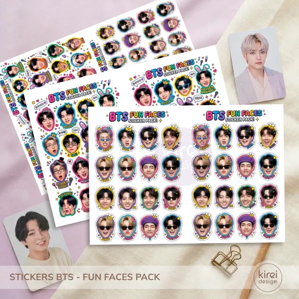 sticker bts_fun faces pack_03