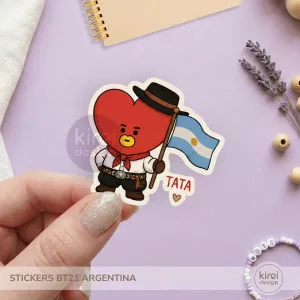 Stickers-BT21-Argemtina
